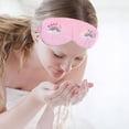 thumbnail image 3 of TELOLY Eye Masks for Sleep,7.87*3.94"Eye Covers for Sleeping,Plush Eye Mask for Sleeping, 3 of 4