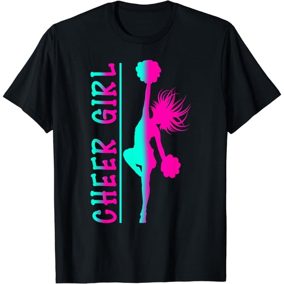 Cheer Girl Cheerleading Women Cheering Cheerleader T-Shirt