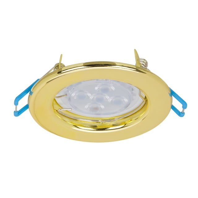 Estevez Luminario Empotrable BASIC Ø80 mm Oro – GX5.3 / MR16