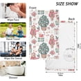 thumbnail image 3 of Dreamtimes Cartoon Winter Bears Patterned Hand Towels 2 PCS, Cotton Bath Towel for Drying Face Hands Body Decorative Water Absorbent Lightweight Towels for Bathroom Ktichen Travel Gym,16"x28", 3 of 7