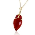 thumbnail image 2 of Galaxy Gold 14K Yellow Gold Ruby Pendant Necklace - July Birthstone - Passion & Protection - 16" to 24" - Fine Jewelry for Women, 2 of 3