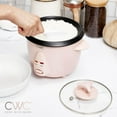 thumbnail image 7 of COOK WITH COLOR 6-Cup Rice Cooker 300-Watt Cooking Pot Kitchen Appliance, Pink, 7 of 7