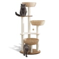 thumbnail image 1 of Cat Tree Tower Hiyong 54 para gatos grandes con 3 nidos, 1 of 8