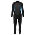 thumbnail image 3 of Traje de baño para niños Traje de baño de neopreno de 3 mm Trajes completos Cremallera para surfear Natación Azul S DYNWAVEMX traje de neopreno para niños, 3 of 8