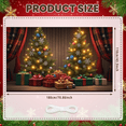 thumbnail image 5 of Decorative Design Christmas Banner Pine Tree Snowflake LED Lights Celebration for Holiday Decoration Home Party Winter, 5 of 9