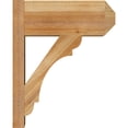 thumbnail image 3 of Ekena Millwork 8"W x 18"D x 22"H Olympic Rough Sawn Craftsman Outlooker, Western Red Cedar, 3 of 4