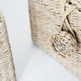 thumbnail image 6 of Handmade Rattan Storage Box with Lid for Bulk Sundries Organizer Vintage Straw Basket Jewelry for Case Container, 6 of 7