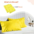 thumbnail image 4 of SGI Pillow Case Sage Solid 600 TC Euro Sham 26X26" 2 Piece, 4 of 5