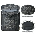 thumbnail image 6 of Vintage Mailboxes for Homes Wall Mount Mailbox for Outdoor,Side of House,Porch & Indoor Use,Perfect for Letters & Small Mail, 6 of 9