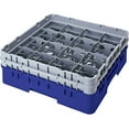 thumbnail image 2 of Cambro 16S534168 Camrack Blue 16 Comp. Full Size Glass Rack - 4 / CS, 2 of 3