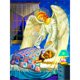 thumbnail image 2 of Cuadros Decorativos Kit de pintura de diamantes DIY, taladro cuadrado completo, Ángel guardián, decoración del hogar, regalo Ndcxsfigh Nuevos Originales, 2 of 7