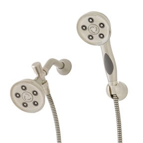 Speakman VS-113014-BN Caspian Anystream 2.5 GPM Handheld Shower and Shower Head Combo, Brushed Nickel