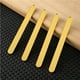 thumbnail image 2 of Injueey 50 piezas de palitos de paletas acrílicas, herramienta de decoración, palo reutilizable, accesorio para hacer helados, herramientas de Cocina y Comedor Dorado Injueey HA045463-01, 2 of 6