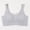 Grey, variant on Womens Bralettes wireless bras Womens Bra Compression High Support Bra For Women's Every Day Wear Exercise Bra Push Up Bra Seamless Bras For Women Comfortable Bras For Women Beige XL