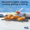 thumbnail image 4 of GoodCook 15” x 10.5” Nonstick Carbon Steel Baking Pan & Raised Wire Rack, 4 of 8