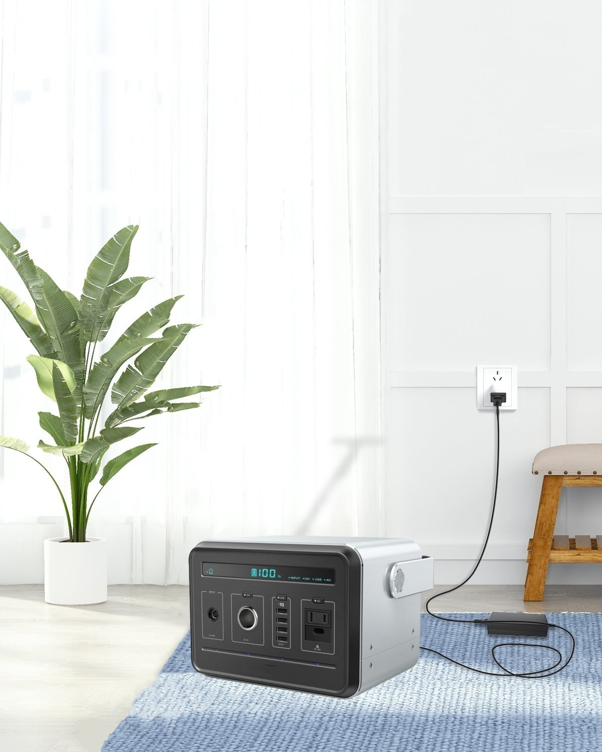 AC Adapter Compatible with Anker Powerhouse A1701 A170151 14.4V/434Wh Portable Power Station