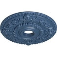 thumbnail image 3 of Ekena Millwork 18"OD x 3 1/2"ID x 1 1/2"P Rose Ceiling Medallion (Fits Canopies up to 7 1/4"), Hand-Painted Americana, 3 of 6