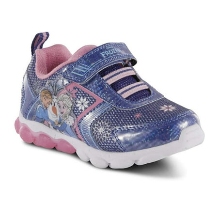Toddler Girls' Disney Frozen Light-Up Sneaker