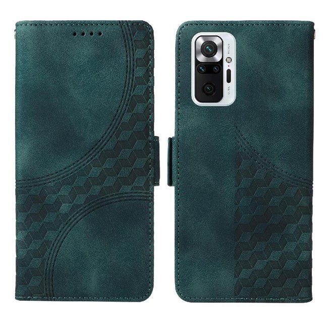 Funda GANGXUN para Xiaomi Redmi Note 10 Pro 4G con diseño acolchado elegante, cuero PU, protección total y ajuste preciso