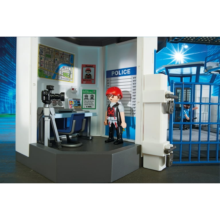  Playmobil Police Command Center with Prison : Toys & Games