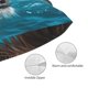 thumbnail image 3 of Fotbe Ice Blue Coastal Lion Funda de Almohada Decorativa Estilo Occidental, Lujo en Algodón, Fundas para Almohadas King, Cojín Estampado para Decoración del Hogar-14"x20", 3 of 6