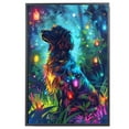 thumbnail image 2 of Gordon Setter Dog Watercolor Art Poster - Gordon Setter Dog Canvas Wall Art For Bedroom Decor - Art Prints - Black Dog Decor, 2 of 6