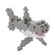 thumbnail image 3 of Juego de bloques de construcción de rompecabezas 3D PLUS PLUS Sea Creature Shark, 3 of 5
