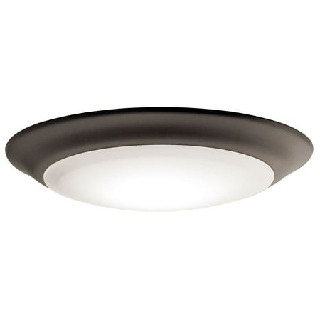

Kichler 43848Led40t 1 Light 8 Wide Integrated Led Flush Mount Bowl Ceiling Fixture / Wall