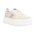thumbnail image 2 of Vintage Havana Womens Hunter Platform Lace Up  Athletic Sneakers Casual Sho, 2 of 5
