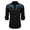 Black2, variant on Mens Business Casual Tops Western Cowboy Long Sleeve Embroidered Slim Fit School Tops for Teachers,Black3,S