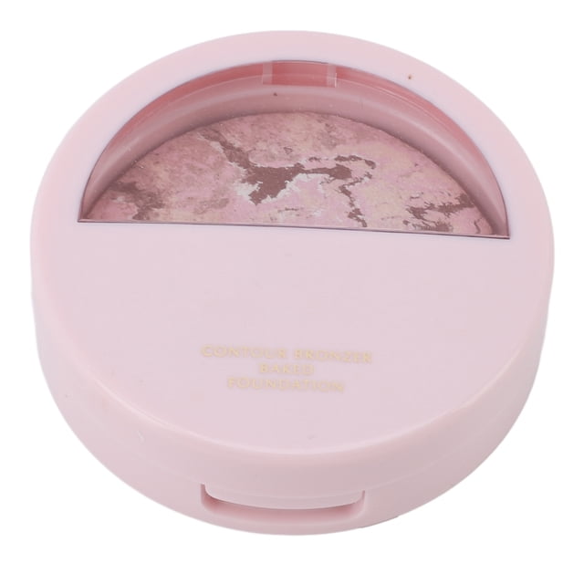 Bronze Setting Powder 9g Marbleized Moisturizing Bronzing Powder for Highlighting Contour Sun Kissed Soft Radiance 3 Years Shelf Life
