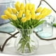 thumbnail image 5 of Naiovety PU Precio asequible Flores artificiales para cualquier ocasión Flores ecológicas para decoración Jardín interior o exterior Flores artificiales amarillo, 5 of 6