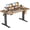 Rust, variant on Nextay Electric Standing Desk 63x24 Inches, Sit Stand Up Desk with 3 Memory Presets, Splice Wood Board, Home Office Computer Workstation (Wood)