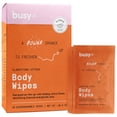 thumbnail image 1 of Toallitas corporales BUSYCO Refresh para mujer, limpiadoras extragruesas, 1 of 8