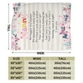 thumbnail image 3 of Nanny Gifts For Grandma Blanket Gifts For Kids Adults - Lightweight Throw Blanket For Bedroom Living Room Decor Soft Fuzzy Fleece Cozy Plush Bed Couch 50"X40", 3 of 7