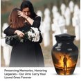 thumbnail image 4 of Fire Fighter Cremation Urn For Ashes Women And Man, 1 Large & Small Keepsake Urns For Human Ashes For Mom Set 4, Crematory Urns For Adults Humans, Funeral Urn For Male And Female, 4 of 7