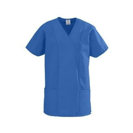 Medline ComfortEase Ladies Crossover V-Neck Scrub Top