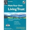 Pre-Owned Make Your Own Living Trust [With CDROM] (Paperback) 0873379853 9780873379854