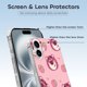 thumbnail image 3 of Funda Lotso de TPU para iPhone 16 Plus: ultrafina, a prueba de golpes, antiamarilleo, resistente a arañazos, compatible con carga inalámbrica, agarre mejorado, estilo transparente., 3 of 7