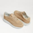 thumbnail image 2 of Sam Edelman Dante Tan Suede Fashion Lace Up Chunky Low Top Fashion Sneakers (TAN SUEDE, 9), 2 of 6