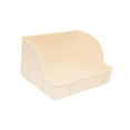 thumbnail image 4 of balikha Corner Litter Pan Pee Pan Tray Bedpan Cage Toilet Bedding Box Pet Toilet for Hamster Rats Cage Accessories Beige, 4 of 9