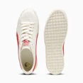 thumbnail image 4 of PU & MA Clyde Neverworn III Sneakers Shoe Warm White/Club Red 396489-01 US 4-12, 4 of 5