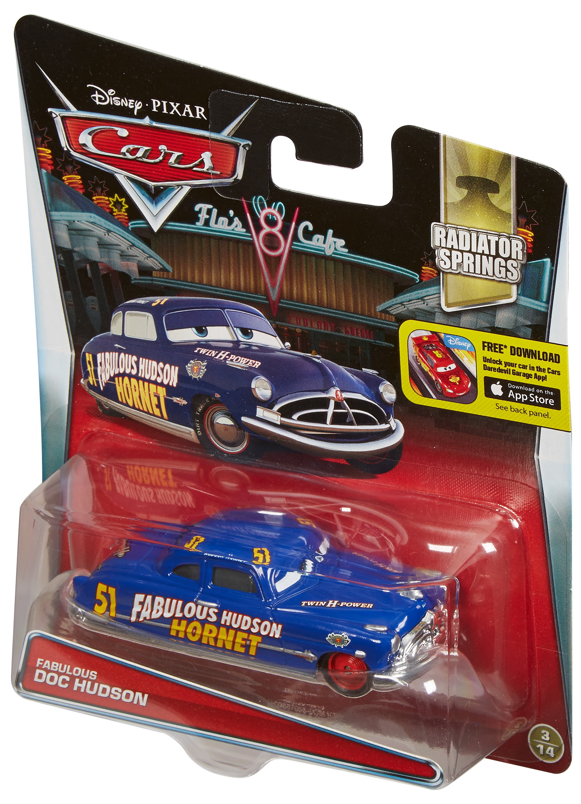 Disney/Pixar Cars Doc Hudson Toy for Indoor Playground Fun