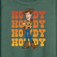 thumbnail image 3 of Toy Story - Woody Howdy - Women's Lightweight French Terry Long Sleeve Shirt, 3 of 5