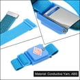 thumbnail image 3 of 2pcs Anti Static Wrist Strap, ESD Antistatic Bracelet Adjustable Cordless with Spare Bracelet Blue, 3 of 5