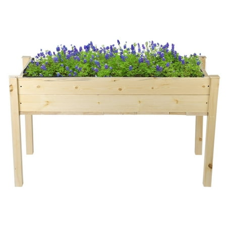 Raised Vegetable Garden Bed Elevated Planter Kit Grow Gardening Vegetables Flowers Home Yard Patio Decoration