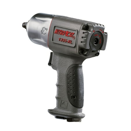 UPC: 0809084135598 | AIRCAT Pneumatic Tools 1355-XL: Nitrocat Composite Impact Wrench 700 ft-lbs – 3/8-Inch