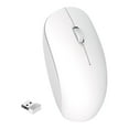 Bgliely 2.4G Wireless Silent Bluetooth Mouse with Color Options, Plug