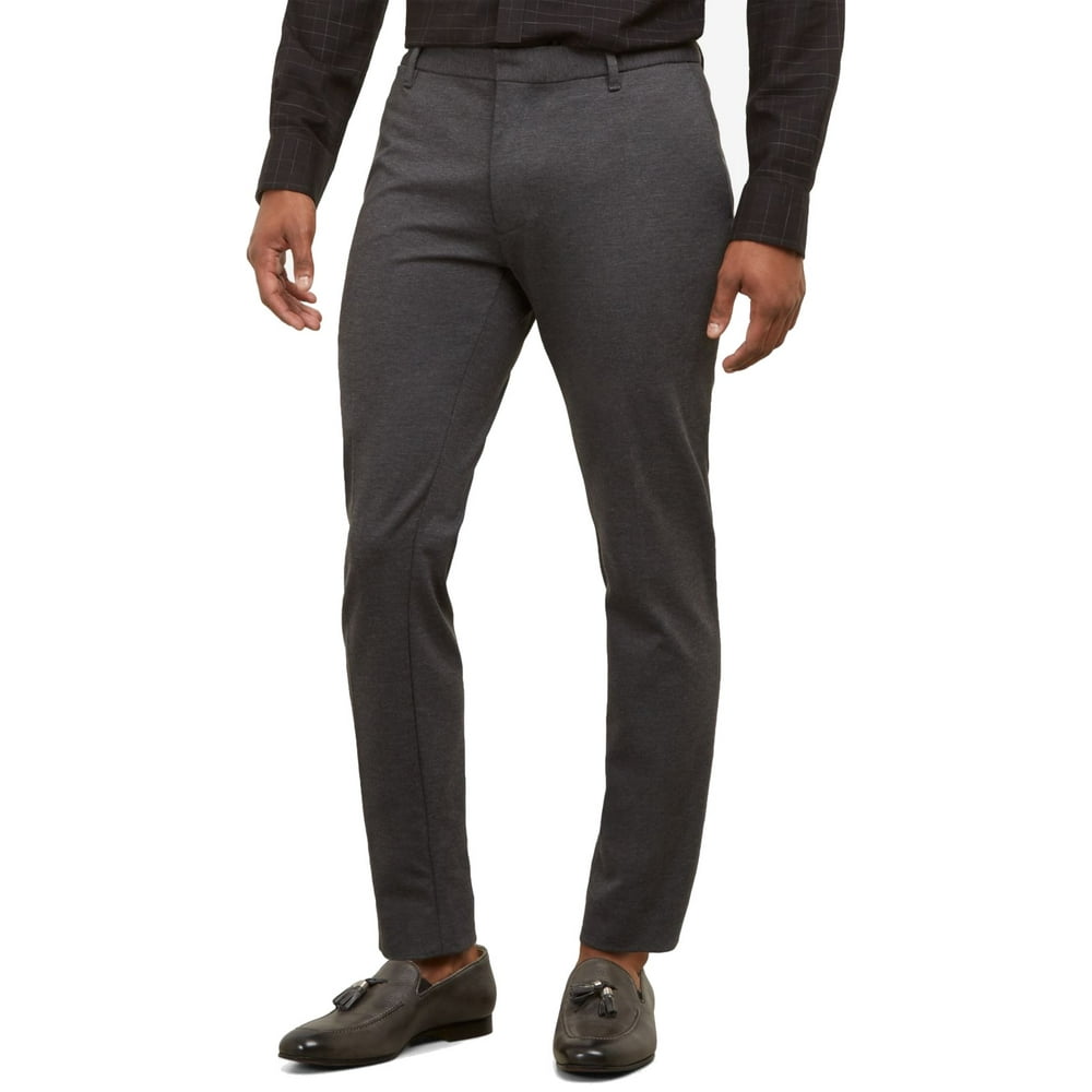 Cole Mens Pants 34x32 SlimFit FlatFront Stretch Knit 34