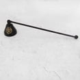 thumbnail image 2 of KNACK - New Pentagram Candle Snuffer 7" Gold And Black Metal Altar Tool, 2 of 3